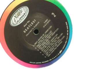 Meet the Beatles MR3 Vinyl OLIVE text MONO T 2047  