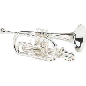  Blessing Xl Intermediate Bb Cornet In Silver Musical 