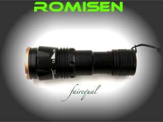 8X ZOOM Mini ROMISEN 170 Lm CREE Q3 LED Lampe Torche  
