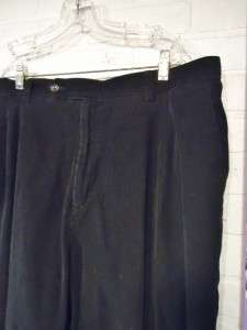 Black Cotton Corduroy Pants ~ DRESSBARN ~ Plus Size 24  