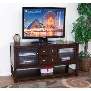  Espresso TV Console Furniture & Decor