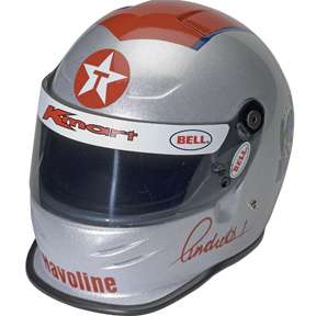 Bell Racing Mario Andretti K 1 Mini Replica Helmet 2006  
