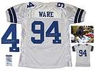 Demarcus Ware SIGNED White Jersey   JSA WPP   Dallas Cowboys 