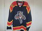qzq nhl florida panthers hockey jersey new lrge expedited shipping 