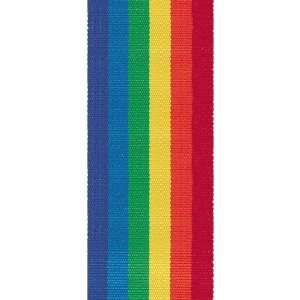   Rainbow Stripe Craft Ribbon, 3/8 Inch Wide by 10 Yard Spool, Rainbow