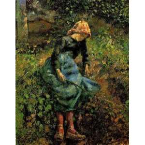   Shepherdess (Young Peasant Girl with a Stick) Camil