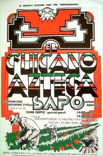 Azteca, El Chicano, Sapo original 1974 farmworkers benefit concert 