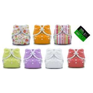 Duo Wrap Snaps Diaper Covers Alice Brights, Warm Stripes, and Solid 