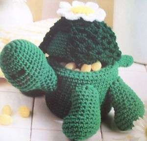 Box Turtle Crochet Pattern*Candy Jar*Keepsake Jar*  
