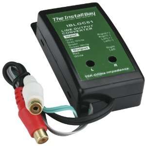 Install Bay IBLOC01 2 Channel Adjustable Line Level Convertor 40 Watt 