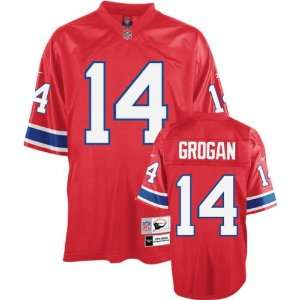   England Patriots Steve Grogan Premier Throwback Jersey Sports