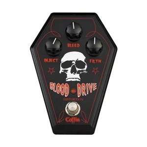   BDFX 1 Blood Drive Overdrive Guitar Effect Pedal Musical Instruments