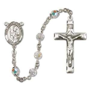  St. Joseph of Arimathea Crystal Rosary Jewelry