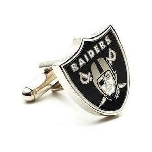 Oakland Raiders NFL Logod Executive Cufflinks w/Jewelry Box by Cuff 