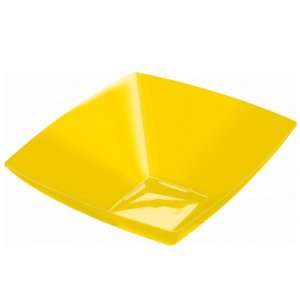 com Lets Party By Amscan. Yellow 128 oz. Premium Plastic Square Bowl 