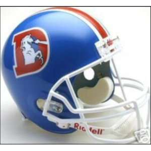  Denver Broncos 1975 96 Throwback Full Size Replica Helmet 