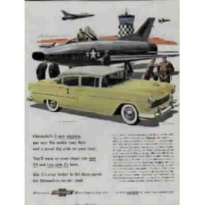 1954 Chevrolet Bel Air 4 Door Sedan Ad, A3924.