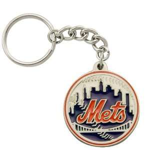    New York Mets Pewter Primary Logo Keychain