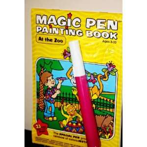 Magic Pen Painting Book At the Zoo