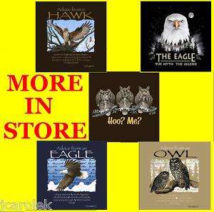 BIRDS of Prey Ts T shirt NWT NEW HAWK EAGLE OWL  