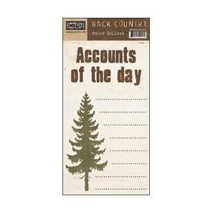 Paper Loft Back Country Story Tellers Cut Outs 3.375X6 Accounts Of 
