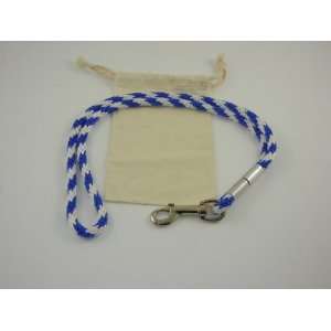  Leashinabag 3/8 inch Blue Stripe Derby Rope Dog Traffic 