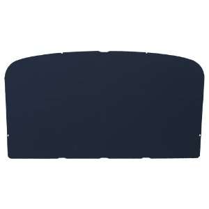   Covered With Navy Blue 1/4 Foambacked Tier Grain Vinyl Automotive