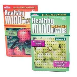  Healthy Mind Word Find Book Case Pack 36 