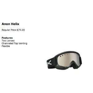 Anon Helix Ski Goggle 