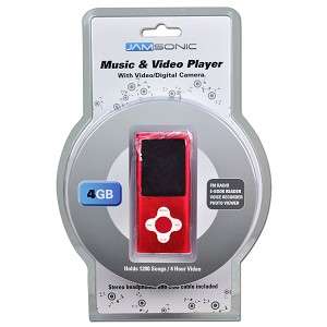   JS N5GS 4GB 4 GB USB 2.0  Digital Music/Video FM Camera Player