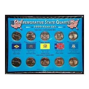   1999 CHOICE UNCIRCULATED STATE QUARTERS P&D GIFT SET 