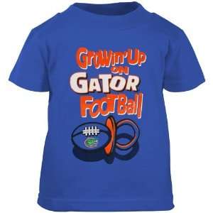 NCAA Florida Gators Royal Blue Infant Pacifier T shirt (6 Months 