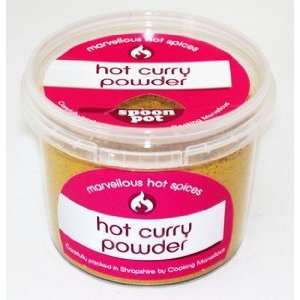 Hot Curry Powder   Spoon Pot 25g (.8 Oz)  Grocery 