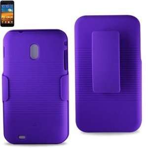 Samsung Epic 4G Touch Holster Combo Case Purple W/Kickstand Function 