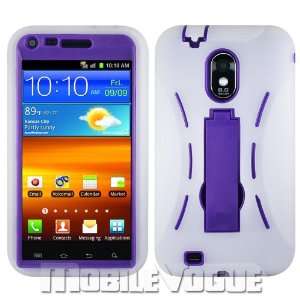  Samsung Galaxy S II Epic 4G Touch Clear/Purple Combo 