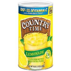 Country Time Lemonade Mix   82.5 oz. can   CASE PACK OF 4  