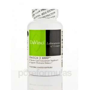  Omega 3 1000 90 Softgels by DaVinci Labs Health 