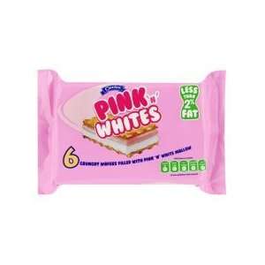 Caxton Pink And White Wafers 6 Pack x 4  Grocery & Gourmet 