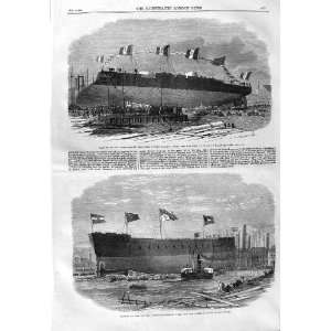    1865 Launch Affondatore Ship Cupola Italy Victoria