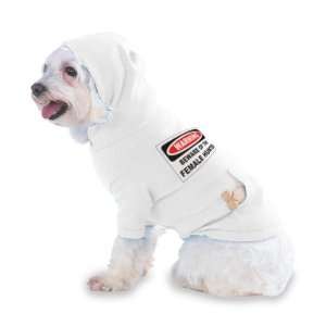   FEMALE HUNTER Hooded (Hoody) T Shirt with pocket for your Dog or Cat