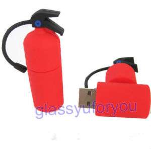 Fire Extinguisher 2GB 4GB 8GB 16GB USB 2.0 Flash Drive  