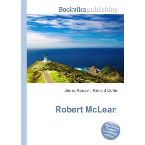  Robert McLean Ronald Cohn Jesse Russell Books