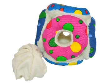   Hidden Treasure Treat Ball Plush Puzzle Dog Toy 0022900001062  