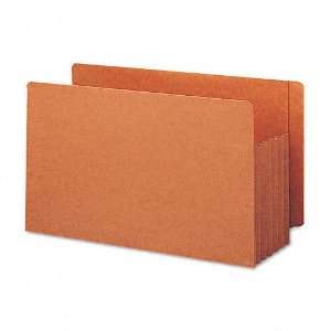  File Pockets, Straight, Legal, Redrope, 10/Box   Sold As 1 Box 