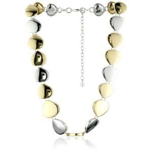  Napier Radiant Metal Two Tone Collar Necklace Jewelry