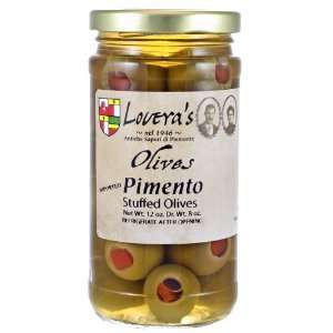 Loveras Pimento Stuffed Olives   12oz Grocery & Gourmet Food