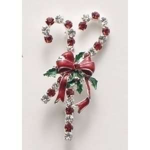   Religious Candy Cane Story Jewelry Gemstone Pins
