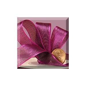  1ea   5/8 X 25yd Plum Julia Satin Ribbon Health 