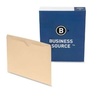  Business Source Flat File Pocket,Letter   8.5 x 11 
