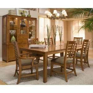    The Highland Park Rectangle Leg Table Set Furniture & Decor